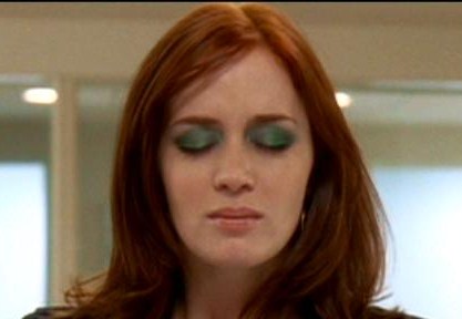 Emily Blunt In The Devil Wear Prada- Green Eye Makeup | The Makeup Train